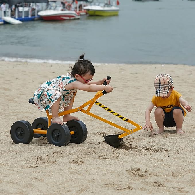 Kids Excavator Ride On Beach Toys
