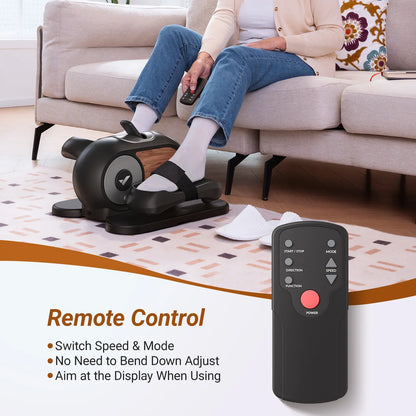 MERACH Under Desk Elliptical, Leg Exerciser While Sitting for Seniors